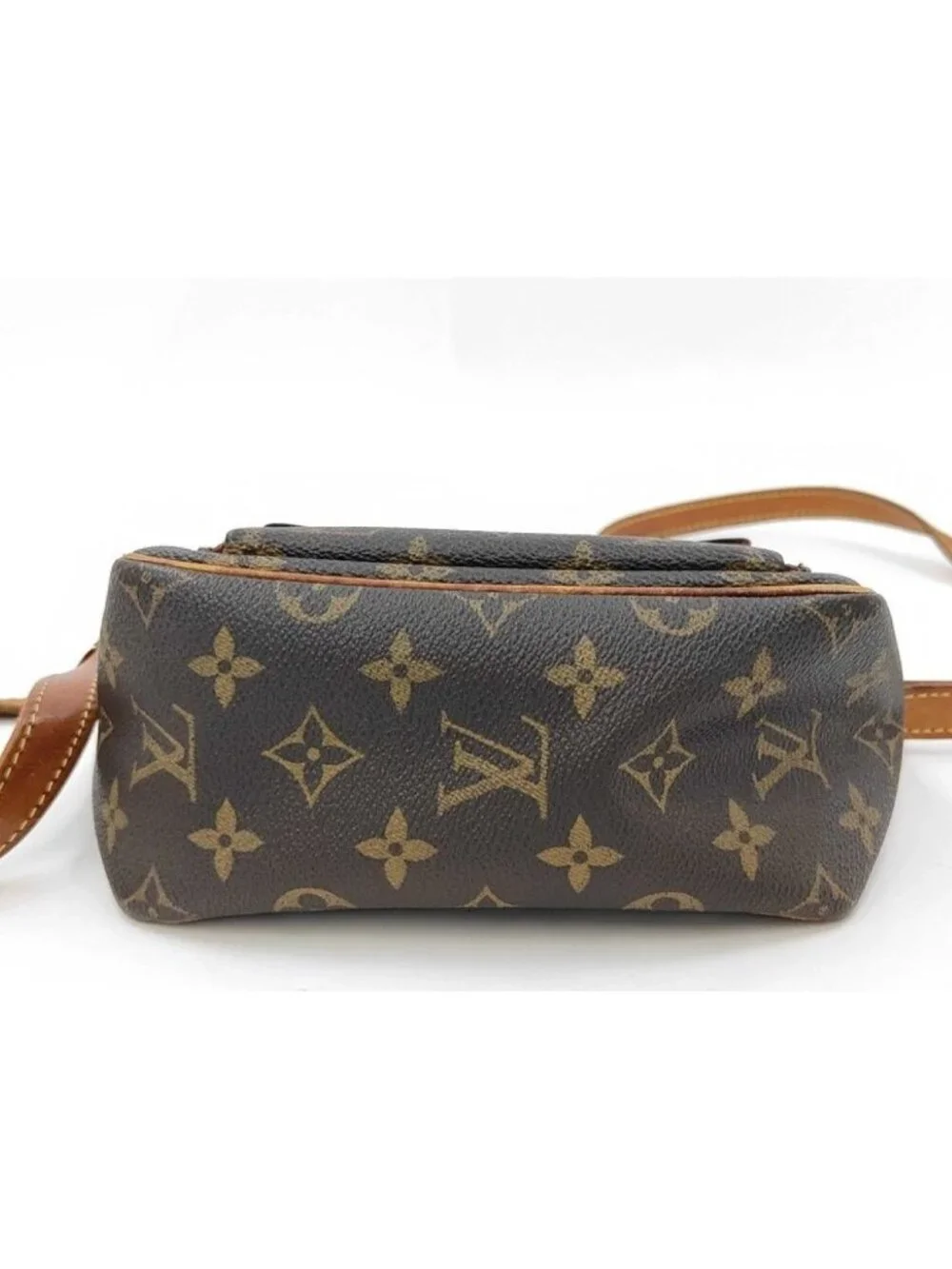 Louis Vuitton Shoulder Bag Viva Cite PM Brown Monogram Gold